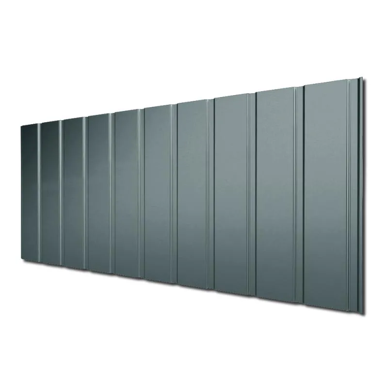 Sind Sie schon einer Feh begegnet? Nein? Wir hätten da was für Sie: Trapezblech T-7W/1175 in RAL7000 Fehgrau - holt auch keine Milchzähne ab, sieht an Ihrer Wand aber bezaubernd aus.